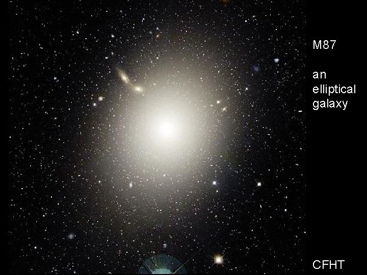 M 87 an elliptical galaxy CFHT 