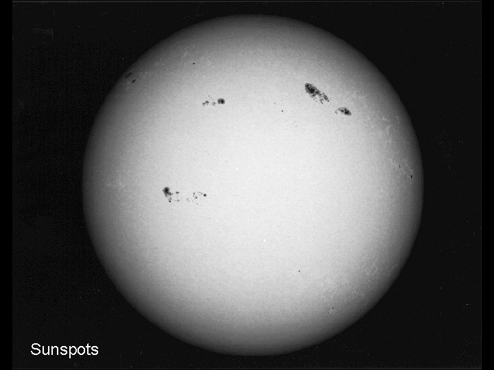 Sunspots 