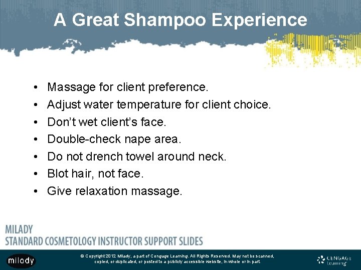 Chapter 15 Scalp Care Shampooing And Conditioning Copyright