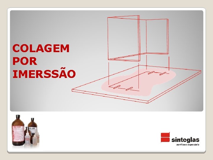 COLAGEM POR IMERSSÃO 