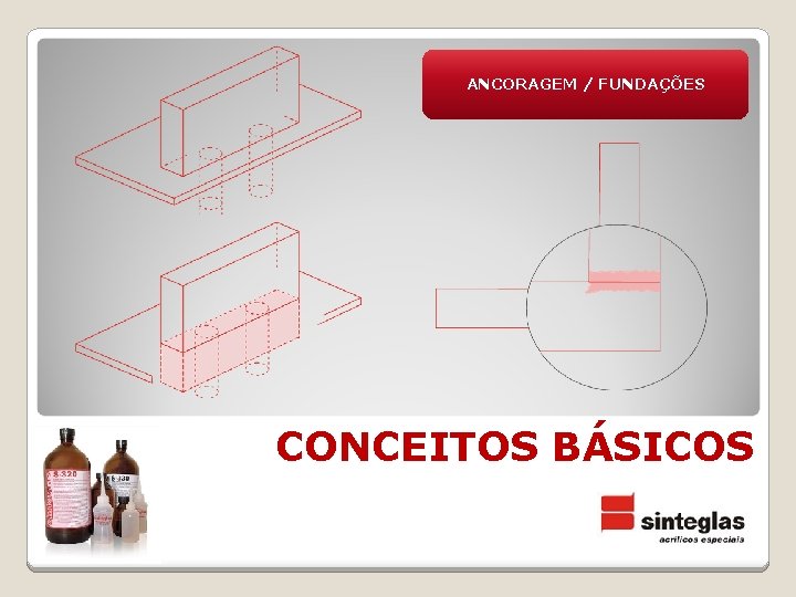 ANCORAGEM / FUNDAÇÕES CONCEITOS BÁSICOS 