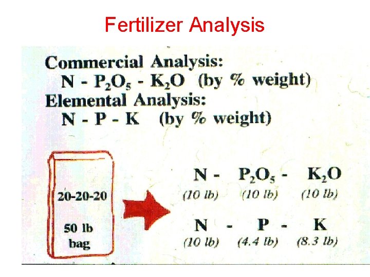 Fertilizer Analysis 