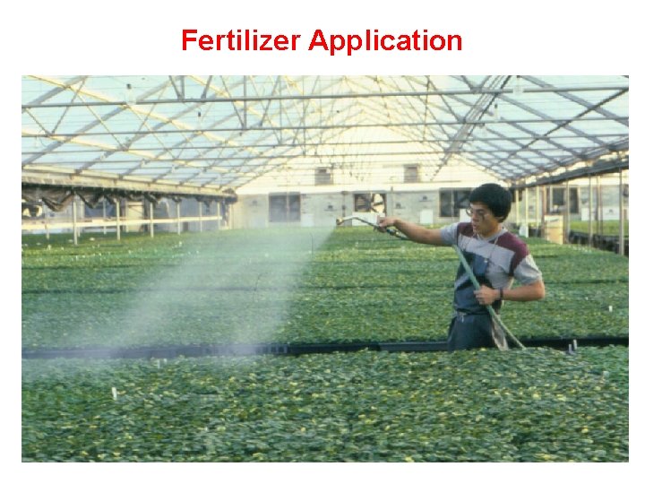 Fertilizer Application 