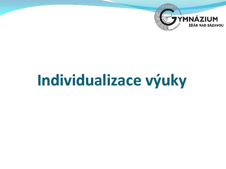 Individualizace výuky 