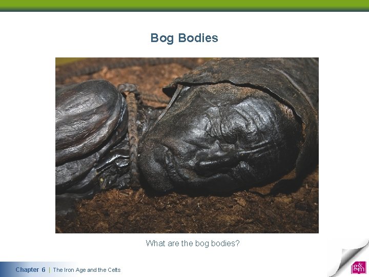 Bog Bodies What are the bog bodies? Chapter 6 | The Iron Age and the Celts 