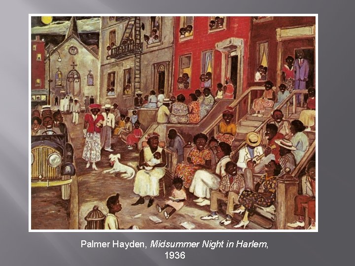 Palmer Hayden, Midsummer Night in Harlem, 1936 