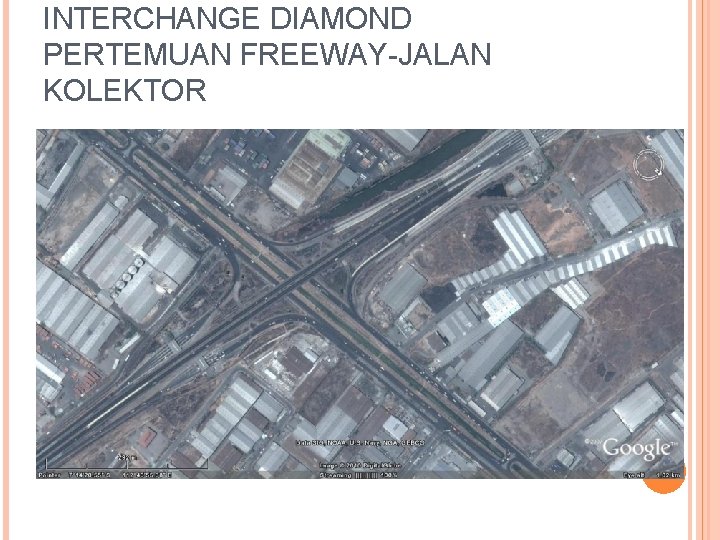 INTERCHANGE DIAMOND PERTEMUAN FREEWAY-JALAN KOLEKTOR 