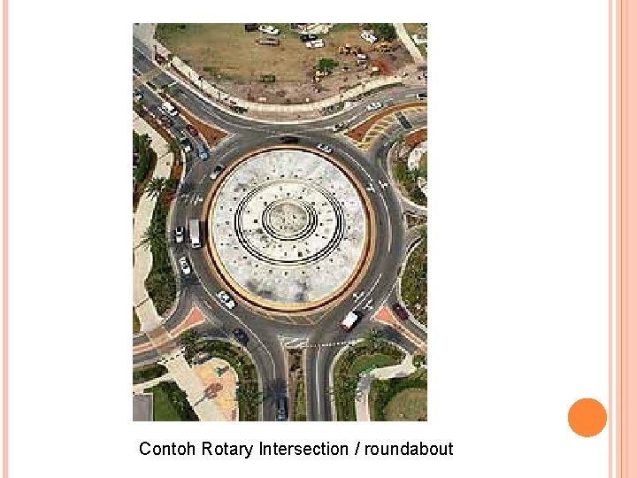 Contoh Rotary Intersection / roundabout Contoh Rotary Intersection / roundabout