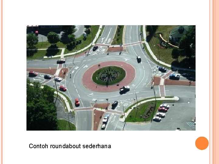 Contoh roundabout sederhana 