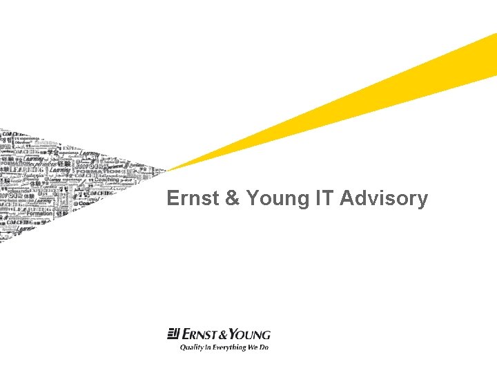 Ernst & Young IT Advisory 