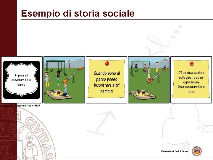 Esempio di storia sociale Università degli Studi di Salerno 