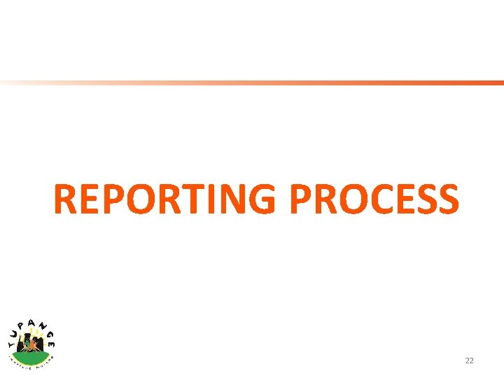 REPORTING PROCESS 22 