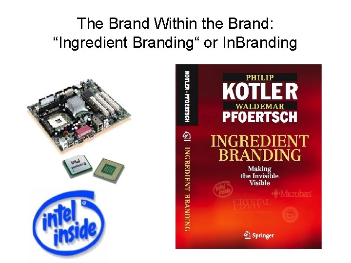 The Brand Within the Brand: “Ingredient Branding“ or In. Branding 