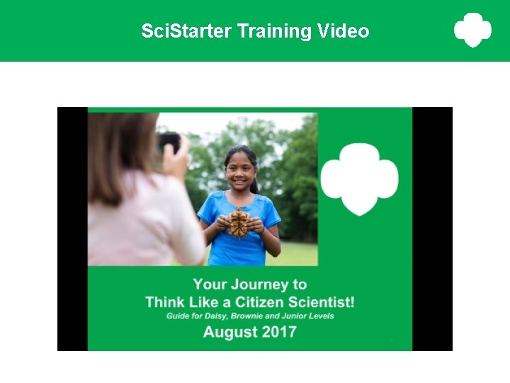 Sci. Starter Training Video Sci. Starter Training Video