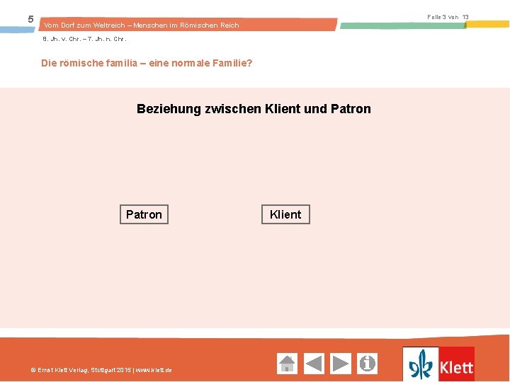 5 Folie 3 von 13 Vom Dorf zum Weltreich – Menschen im Römischen Reich