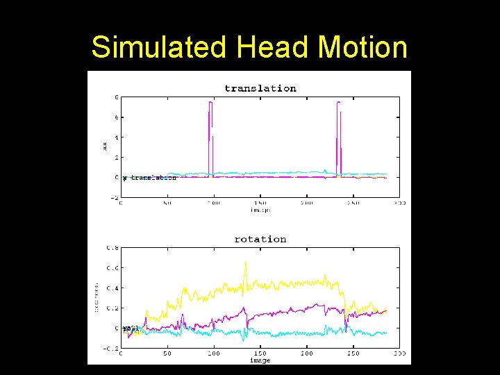 Simulated Head Motion 
