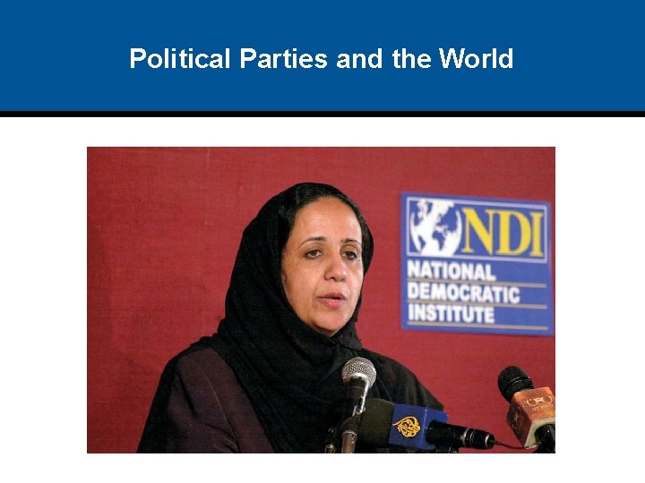 Political Parties and the World 