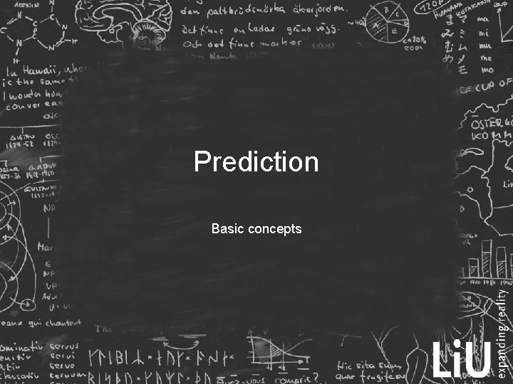 Prediction Basic concepts 