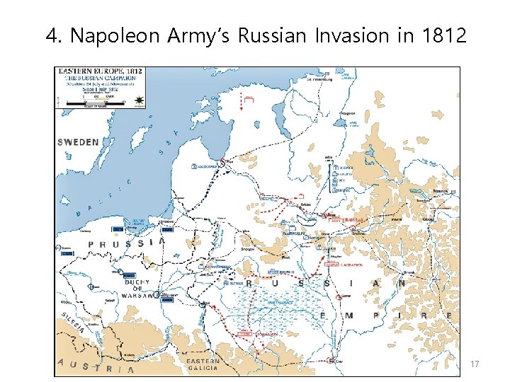 4. Napoleon Army’s Russian Invasion in 1812 17 