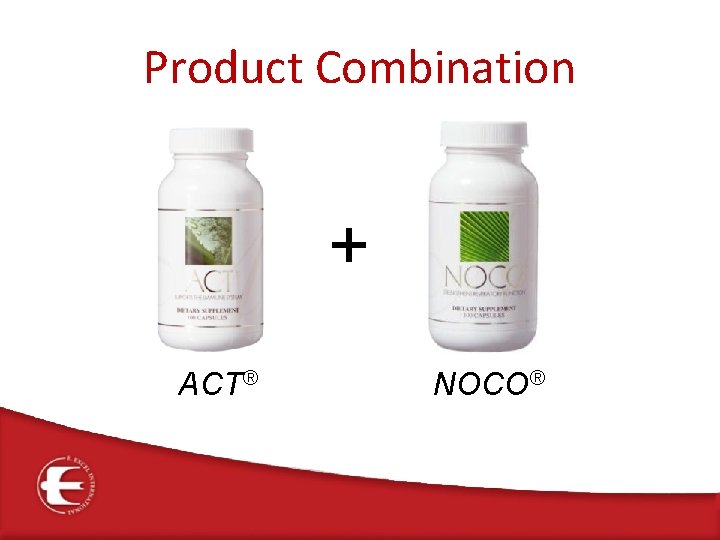 Product Combination + ACT® NOCO® 