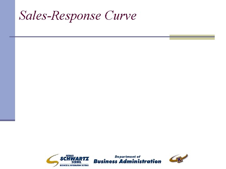 Sales-Response Curve 