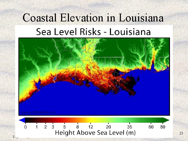 Coastal Elevation in Louisiana 12_G 435. pps 23 Coastal Elevation in Louisiana 12_G 435. pps 23