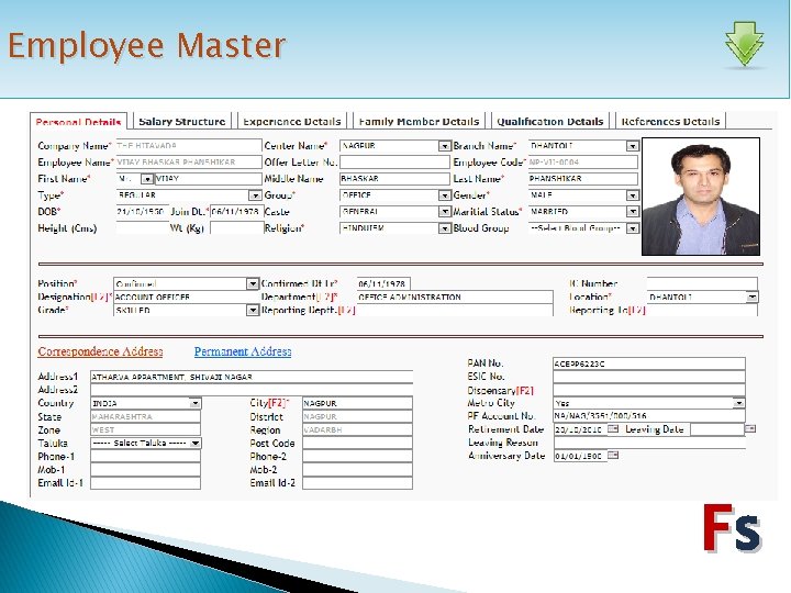 Employee Master Fs 
