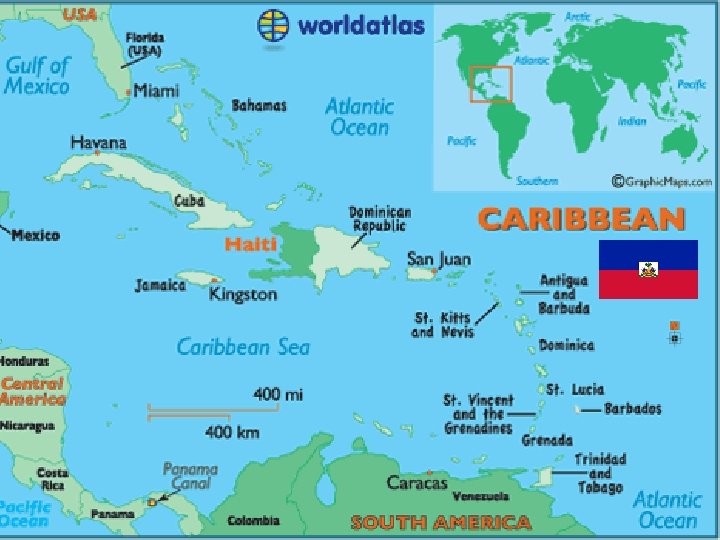 Republic of Haiti Map 