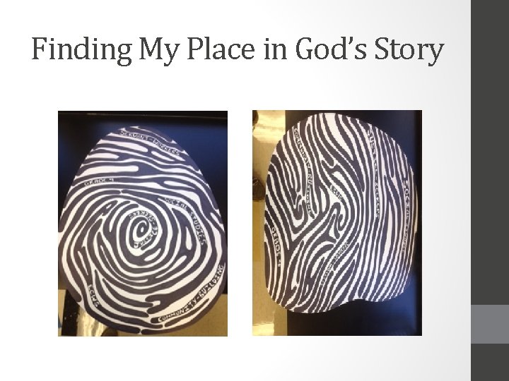 Finding My Place in God’s Story 