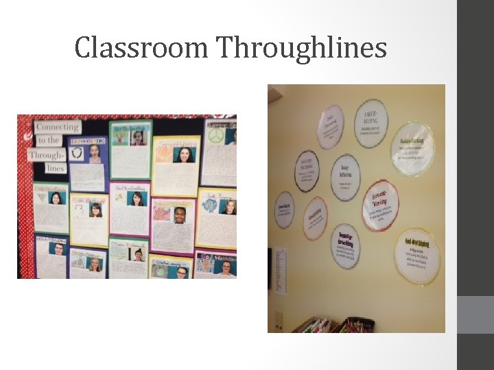 Classroom Throughlines 