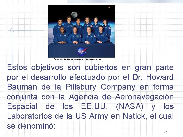 Fuente: http: //www. picturesnew. com/media/images/nasa. jpg Estos objetivos son cubiertos en gran parte por