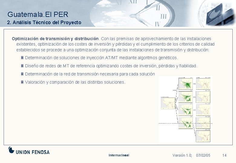 Guatemala. El PER 2. Análisis Técnico del Proyecto Optimización de transmisión y distribución. Con