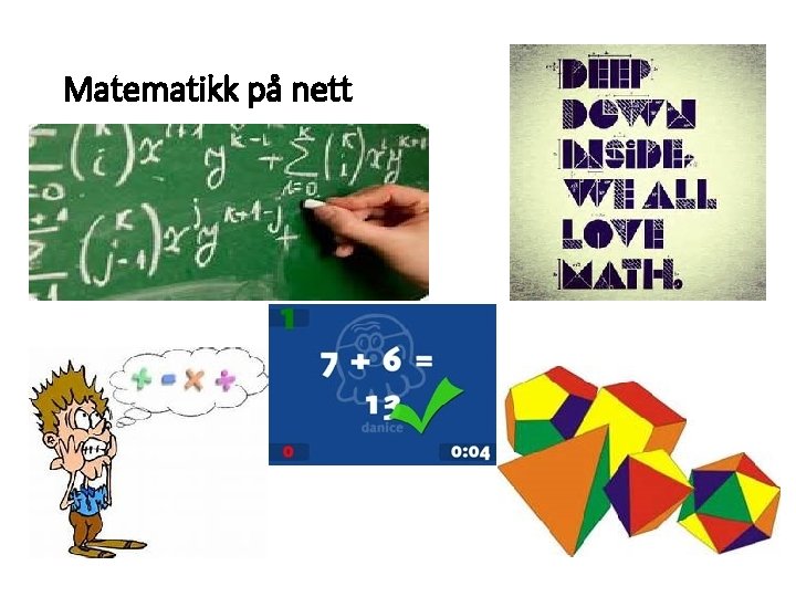 Matematikk på nett Matematikk på nett