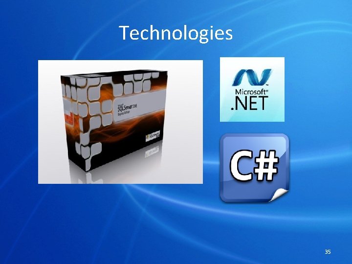 Technologies 35 