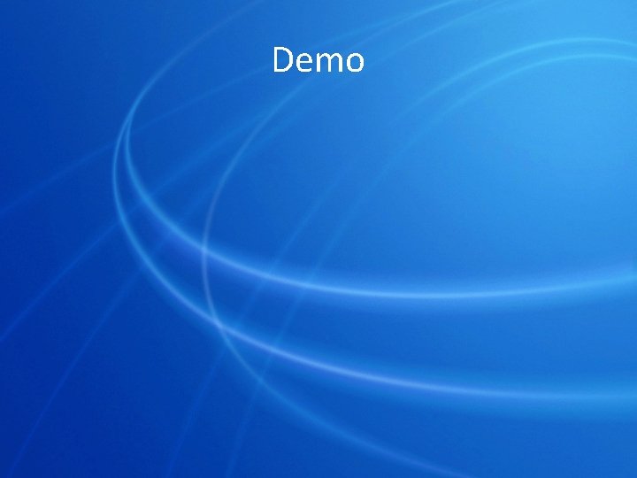 Demo 