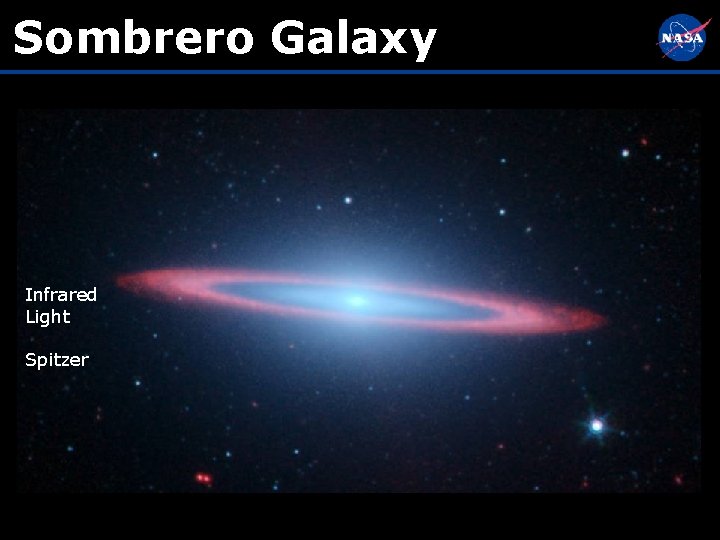 Sombrero Galaxy Infrared Light Spitzer 