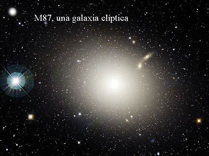 M 87, una galaxia elíptica 