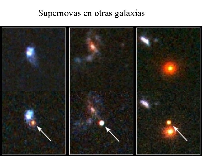 Supernovas en otras galaxias 