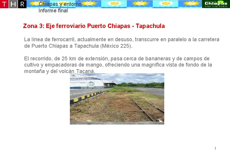 Desarrollo conceptual de la oferta turístico-recreativa de Puerto Chiapas y entorno Informe final Zona Desarrollo conceptual de la oferta turístico-recreativa de Puerto Chiapas y entorno Informe final Zona