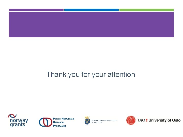 Thank you for your attention 