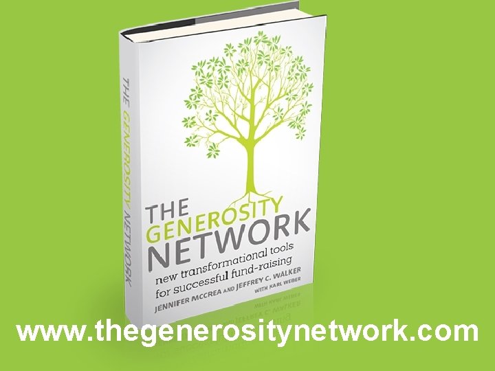 www. thegenerositynetwork. com 