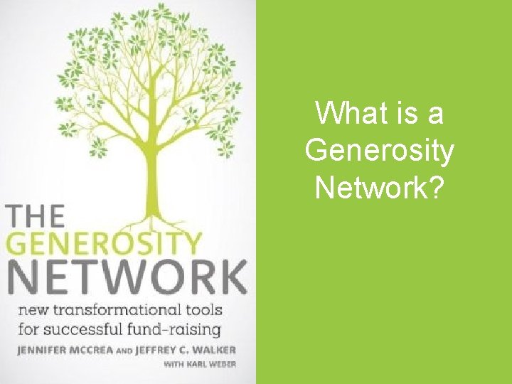 What is a Generosity Network? 