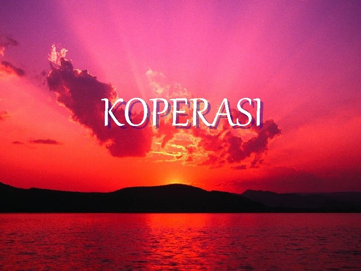 KOPERASI 