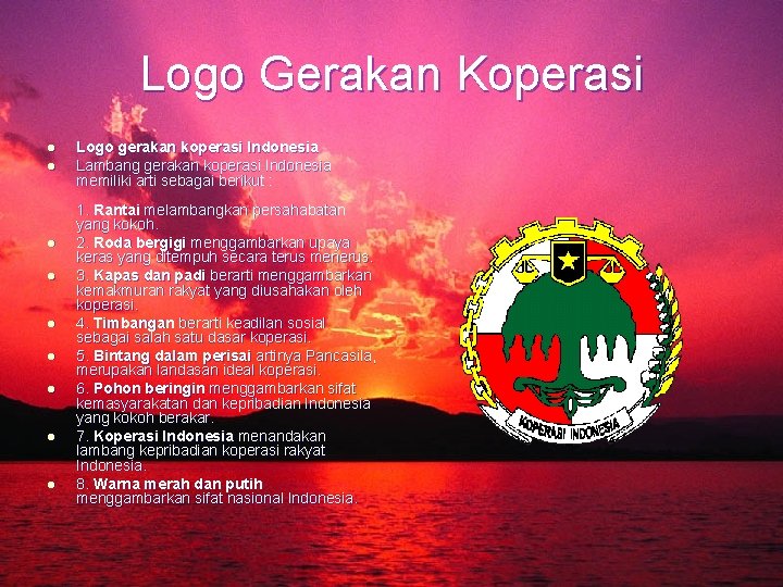 Logo Gerakan Koperasi l l l l l Logo gerakan koperasi Indonesia Lambang gerakan