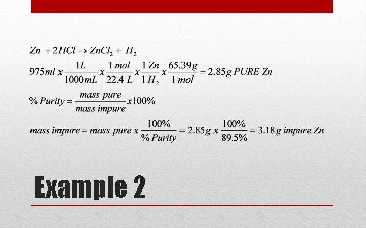 Example 2 Example 2