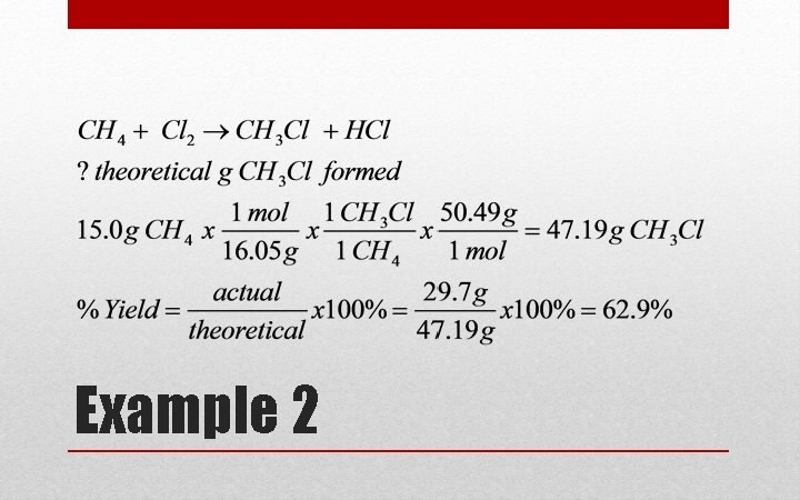 Example 2 Example 2