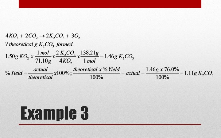 Example 3 Example 3