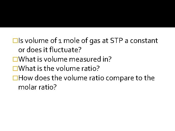 �Is volume of 1 mole of gas at STP a constant or does it