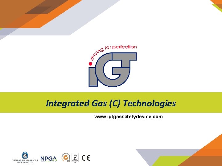 Integrated Gas (C) Technologies www. igtgassafetydevice. com 