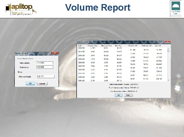 Volume Report 